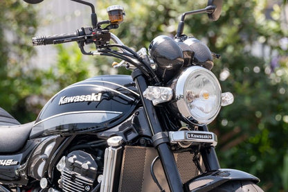 マリーゴールド ハニカムライトステーカバー（汎用ウインカー対応）Z900RS 左右1セット