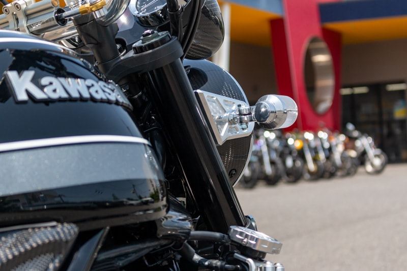 マリーゴールド ハニカムライトステーカバー（汎用ウインカー対応）Z900RS 左右1セット