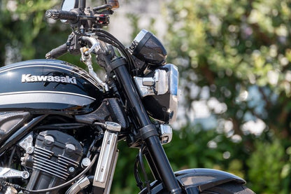 マリーゴールド ハニカムライトステーカバー（汎用ウインカー対応）Z900RS 左右1セット