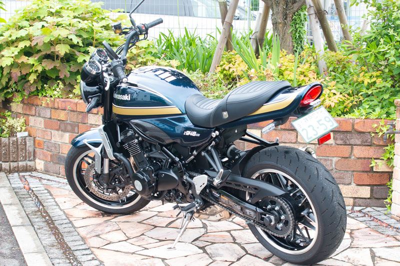 Z900RS ステンレスアジャスタブルサイドスタンド 1セット