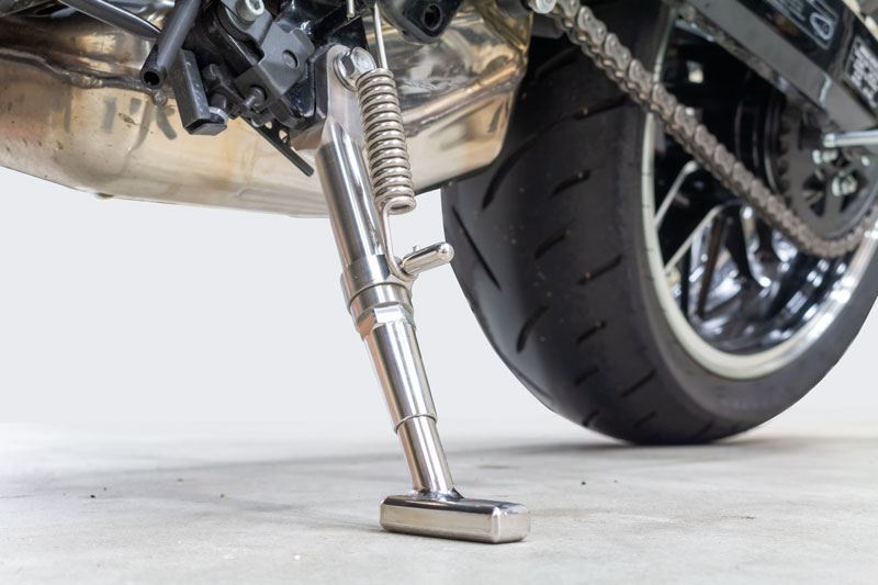 アジャスタブルサイドスタンド ブラック Z900RS CAFE