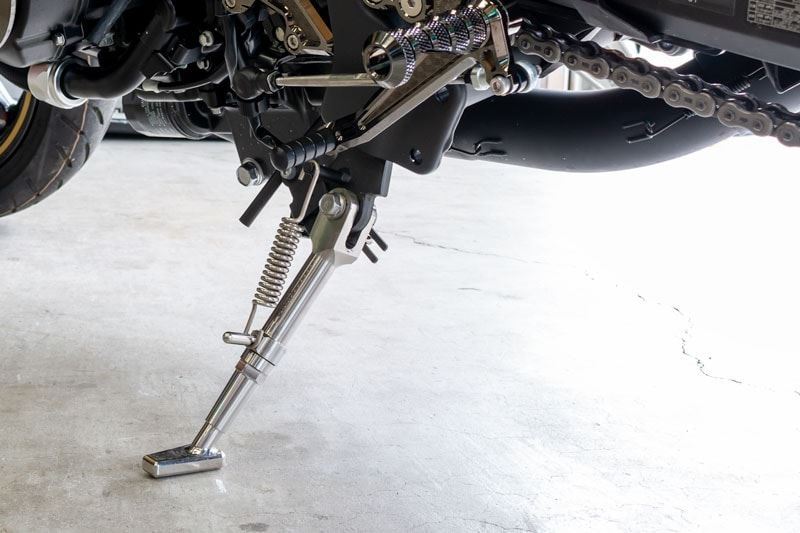 アジャスタブルサイドスタンド ブラック Z900RS CAFE