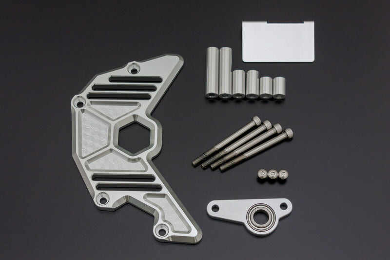 ビレット ハニカム スプロケットカバー シャイニングシルバー Z900RS