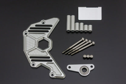 ビレット ハニカム スプロケットカバー シャイニングシルバー Z900RS