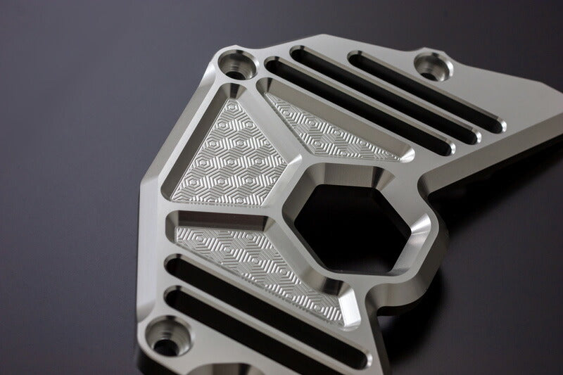 ビレット ハニカム スプロケットカバー シャイニングシルバー Z900RS