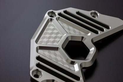 ビレット ハニカム スプロケットカバー シャイニングシルバー Z900RS