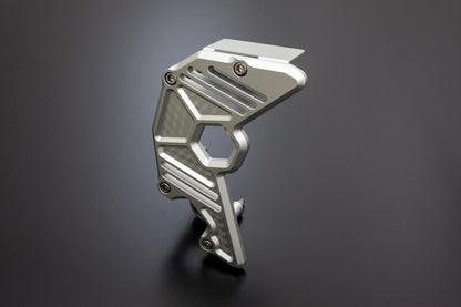 ビレット ハニカム スプロケットカバー シャイニングシルバー Z900RS