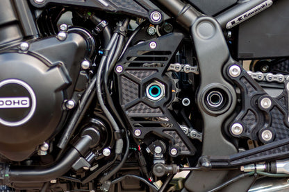 Billet Honeycomb Sprocket Cover Marigold Z900RS