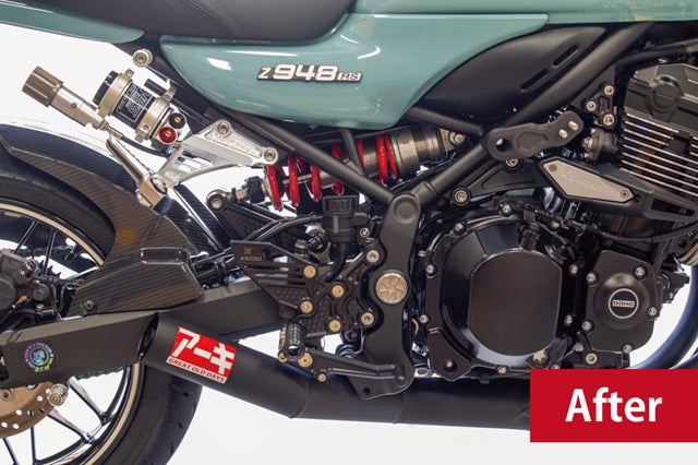 ビレット ハニカム タンデムブラケット シャイニングシルバー Z900RS