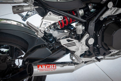 ビレット ハニカム サスペンションリンクプレート シャイニングシルバー Z900RS