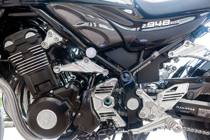 ビレット ハニカム エンジンシリンダーマウントキット シャイニングシルバー Z900RS