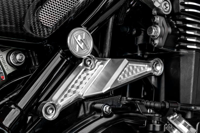 ビレット ハニカム エンジンシリンダーマウントキット シャイニングシルバー Z900RS