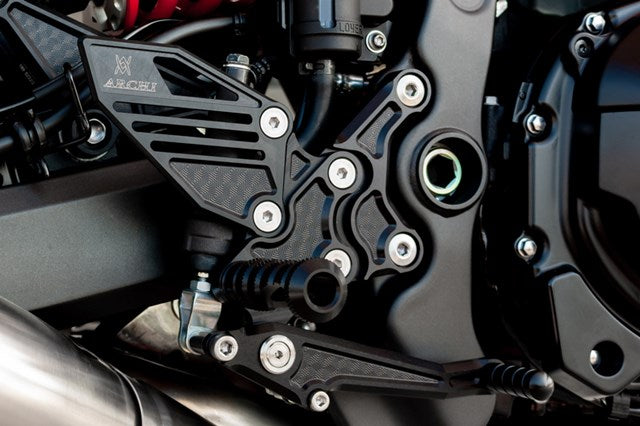 ビレット ハニカム バックステップキットver.2 マットコークブラック Z900RS