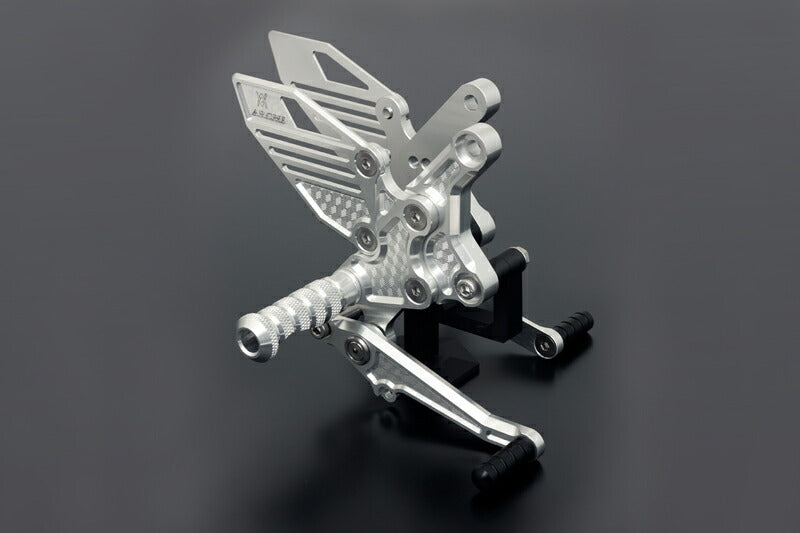 ビレット ハニカム バックステップキットver.2 シャイニングシルバー Z900RS