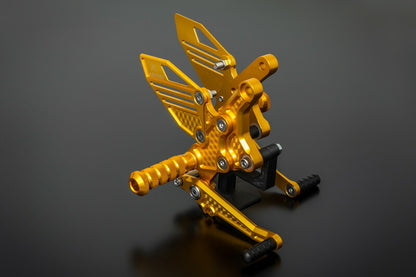 ビレット ハニカム バックステップキットver.2 マリーゴールド Z900RS