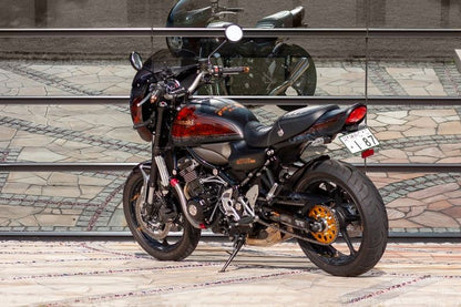 Billet Honeycomb Sprocket Cover Matte Cork Black Z900RS/CAFE 1pc