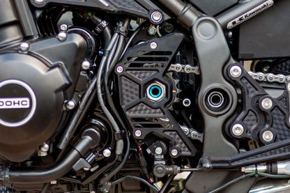 Billet Honeycomb Sprocket Cover Matte Cork Black Z900RS/CAFE 1pc