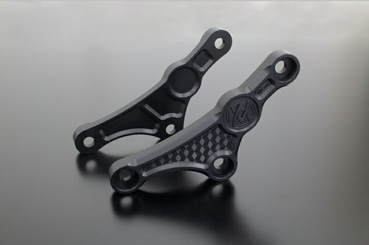 ビレット ハニカム サスペンションリンクプレート マットコークブラック 20mmローダウン仕様 Z900RS