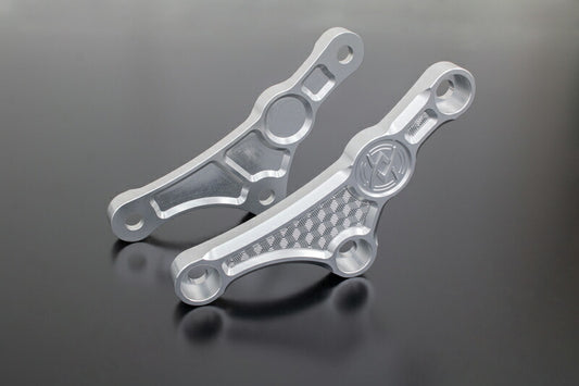 ビレット ハニカム サスペンションリンクプレート シャイニングシルバー 20mmローダウン仕様 Z900RS