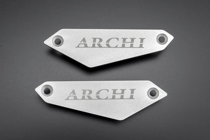 純正スライダー用プレート シルバー 左右1セット Z900RS CAFE