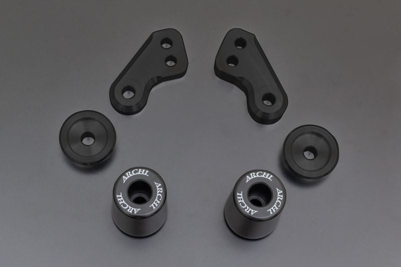 サブフレーム用スライダーキット マットコークブラック Z900RS CAFE