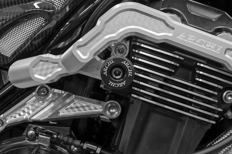 サブフレーム用スライダーキット シャイニングシルバー Z900RS CAFE