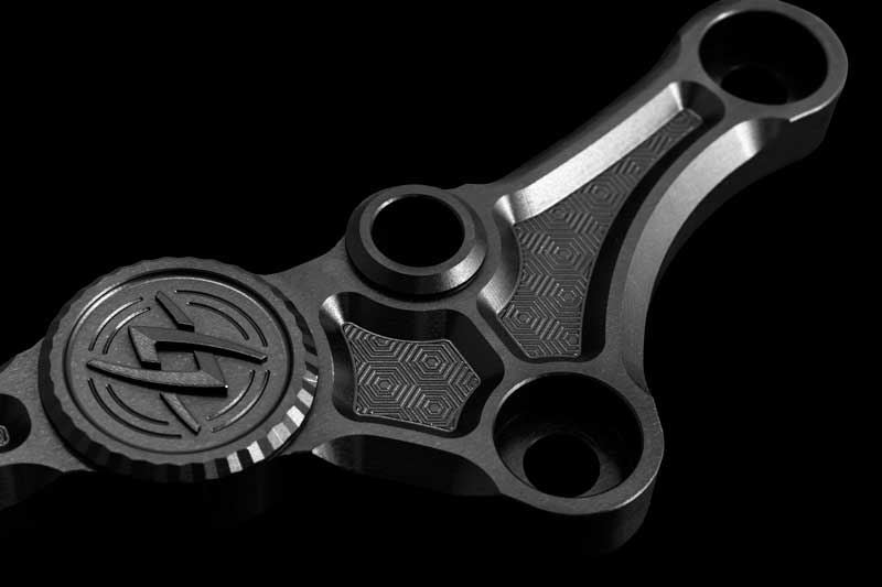 Billet Honeycomb Suspension Link Plate Connecting Type Matte Cork Black Z900RS/CAFE 1 piece