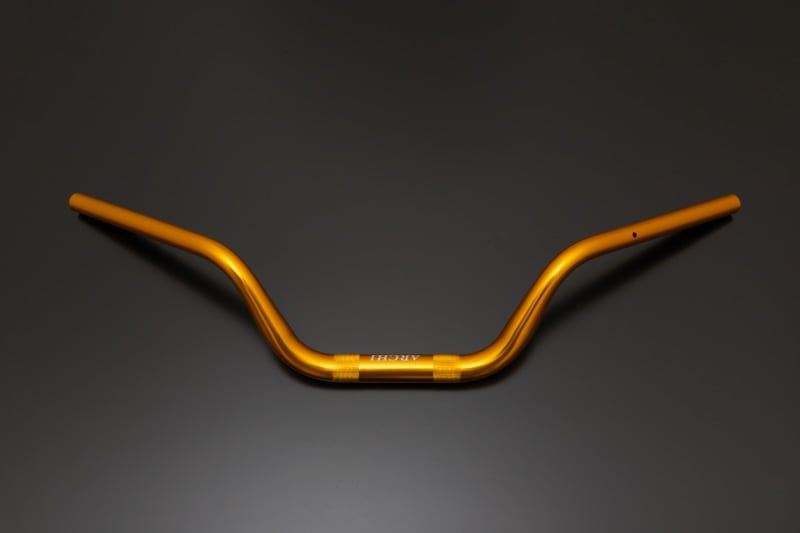 ARCHI-YB Aluminum Handlebar Gold (Handlebar only) Inner diameter approx. 13.5mm, Depth approx. 80mm, 1 pc.