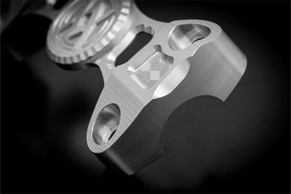 Billet Honeycomb Handlebar Upper Clamp Marigold 1 pc.