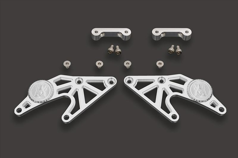 Swingarm-specific Racing Stand Hooks Gold Left and Right Set Z900RS CAFE