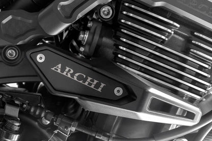 ブラック 純正スライダー用プレート ver.ARCHI Z900RS/CAFE 左右1台分