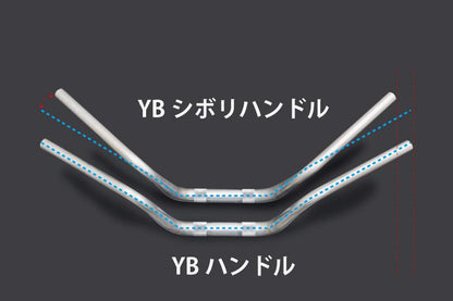 Z900RS専用 ハンドルバー ARCHI-YBシボリ ゴールド +30mmクラッチワイヤー付き	 内径13.5Φ 奥行き約80mm 1セット