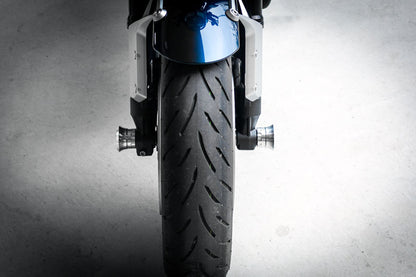 フロントアクスルガード シルバー×シルバー Z900RS/CAFÉ