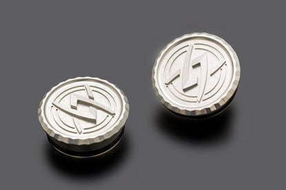 ARCHI Logo Plug Series Swingarm Pivot, Silver, 1 Set (Left & Right)