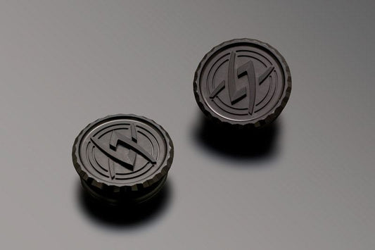 ARCHI Logo Plug Series Swingarm Pivot Black Left and Right Set