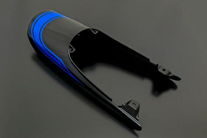 Z900RS Slight Rear Fender + Long Tail Cowl Set [2024 Metallic Diablo Black Blue Ball] 1 Set