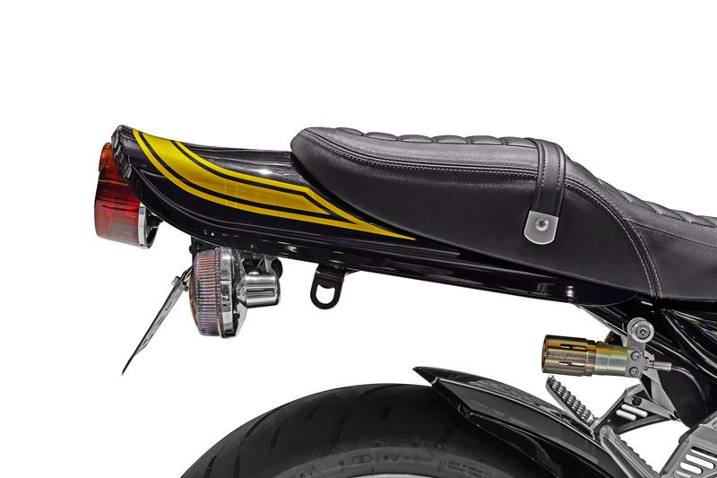 Z900RS SE アイアンフェンダーレスキット+ロングテールカウルセット【2022-24年メタリックディアブロブラック イエローボール】 1セット