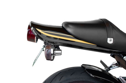 Z900RS アイアンフェンダーレスキット+ロングテールカウルセット【2024年メタリックディアブロブラック ゴールドライン（CAFE)】 1セット