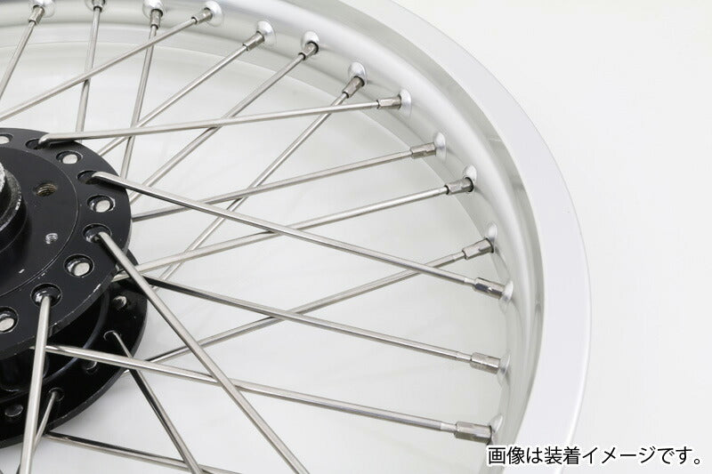 スペシャルステンレススポークセット フロント用18(2.50～/DEEP) 40PCセット Z650/750/900/1000 KH500 4穴ディスク