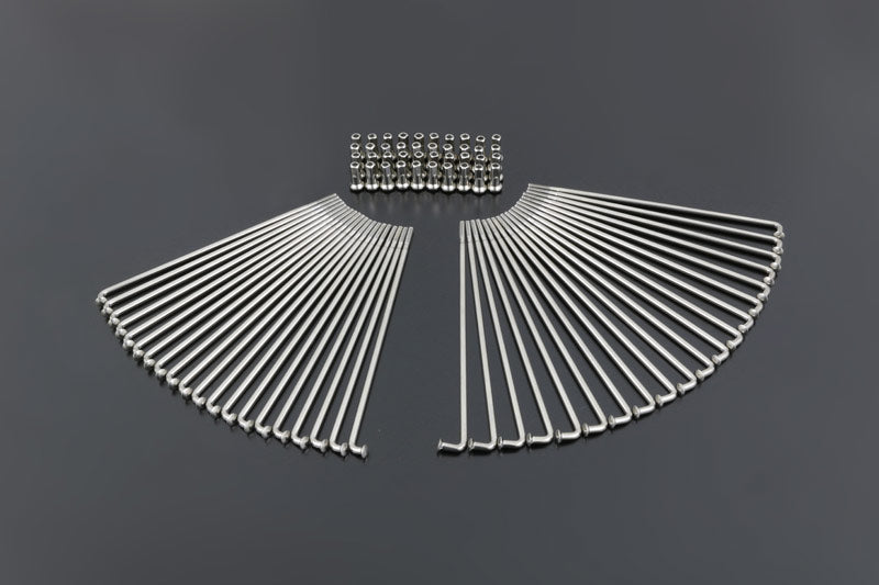 ステンレススポークセット ドラムブレーキ リア用18゛(～2.15/STD) Z1/Z2/Z750-900/H2