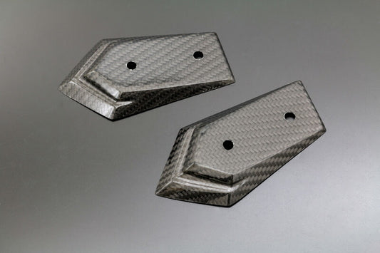 Carbon Mirror Mount Plate Left and Right Set ZX-25R