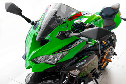 カーボンミラーマウントプレート 左右セット ZX-25R
