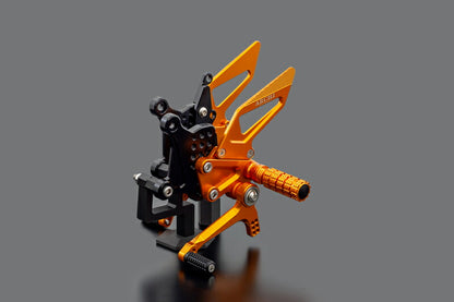 Rear Sets with Quick Shifter - Gold ZX-25R