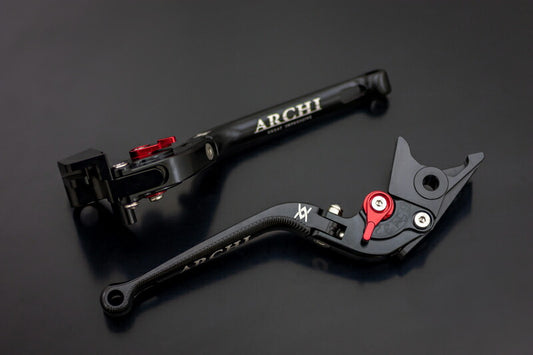 可変式 クラッチ\U0026ブレーキレバーセット ブラック ZX-25R