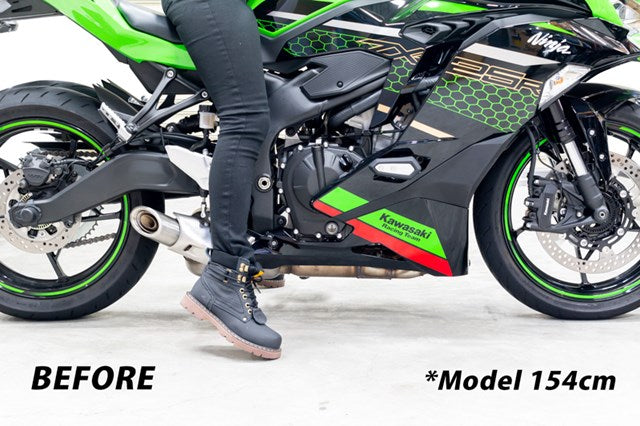 ローダウンリンクプレート＆ショートサイドスタンドセット ZX-25R