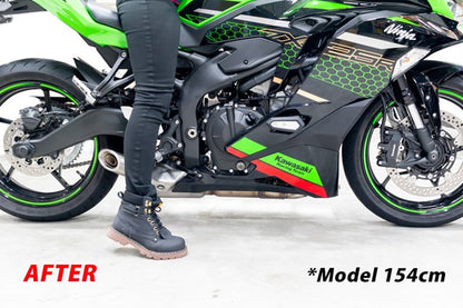 ローダウンリンクプレート＆ショートサイドスタンドセット ZX-25R