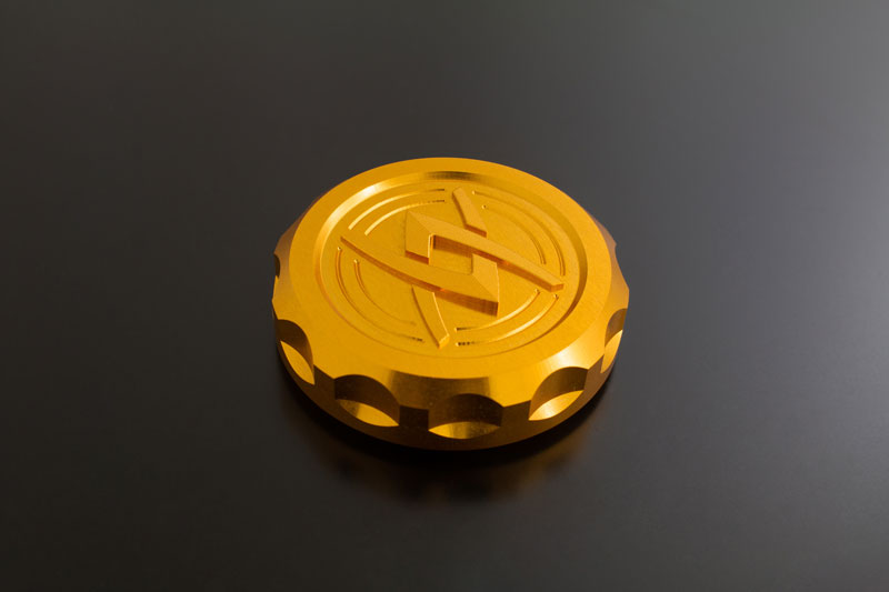 ステムトップキャップ ゴールド ZX-25R