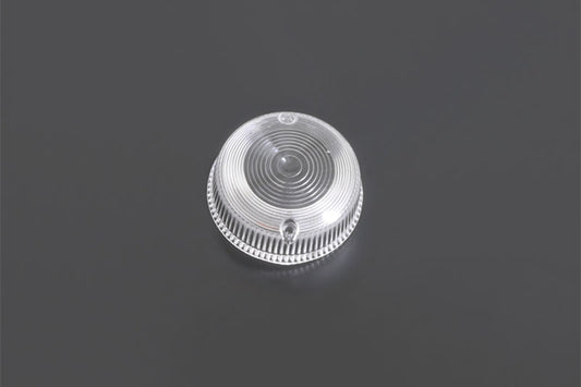 Lens only, clear, front/rear compatible, 1 pc., for Z1/Z2 turn signals, repair part