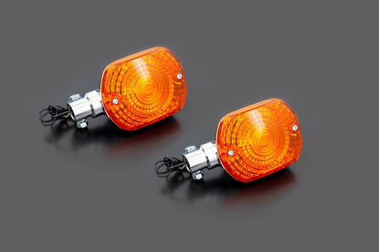 Turn Signal Assy Orange Rear 2 pcs. Z1000MK2/Z750FX type