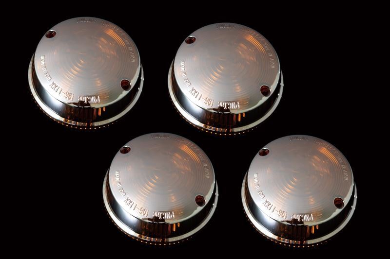 ウインカーレンズ オレンジ 4個1セット 汎用